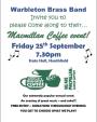 MacMillan Coffee Evening Concert